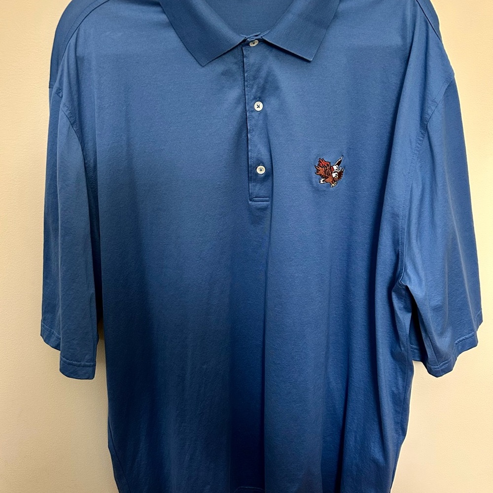 Fairway & Greene Blue Polo Shirt Classic Design